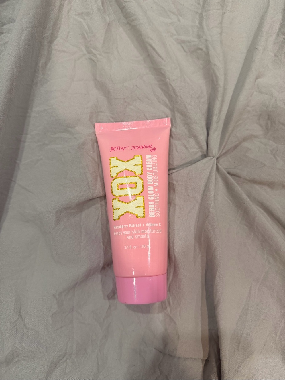 Betsey Johnson Pink XOXO Raspberry Body Creme - Moisturizing Lotion